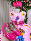 Vestido Infantil Temáticos Luxo Bolofofos - Bolo Fofos