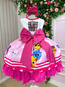 Vestido Infantil Temáticos Luxo Bolofofos - Bolo Fofos