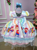 Vestido Tematicos da Gigi Maria Clara e JP