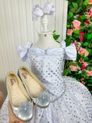 Vestido Marie Bolinhas Branco