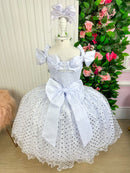 Vestido Marie Bolinhas Branco