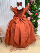 Vestido Marie Longo Amanda Terracota