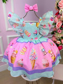 Vestido Tematicos Kids Doces - Doceria - Candy