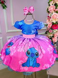 Vestido Infantil Temáticos da Gigi Lilo e Stitch