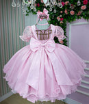 Vestido Bella Child Laize Rosa Bebe