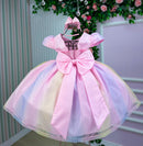 Vestido Infantil Marie Arco Iris Melissa- Candy Colorido