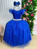 Vestido Marie Longo Amanda Azul Royal
