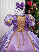 Fantasia Longa Princesa Belli Rapunzel Modelo 2