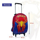 Mochila Rodinhas Homem Aranha