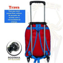 Mochila Rodinhas Homem Aranha