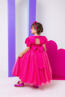 Vestido Bella Child/Fantasia Longa A Bela Adormecida Aurora Pink