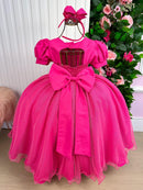 Vestido Bella Child/Fantasia Longa A Bela Adormecida Aurora Pink