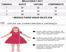 Vestido Infantil Bella Child Sereia