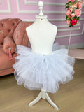 Saiote Saia de Armação Infantil Daminha C/armação Anágua Vestidos Festa Luxo