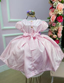 Vestido Miss Sweet Jardim Encantado Rosa Bebe