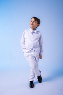 Conjunto Miss Cherry Social Leonardo Colete Branco