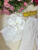 Fantasia Princesa Belli Principe Conde William Branco