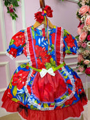 Vestido Junino Sem Short Marilda