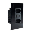 Tomada Dupla Inteligente Smart Wifi Bivolt C/ Usb Alexa10A -  EKAZA