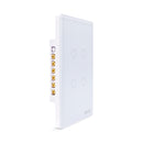 Interruptor Inteligente Touch 2.5D Wifi+BLE 4 Botoes 4x2 Branco - EKAZA