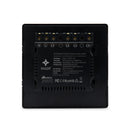 Interruptor Inteligente Wi-Fi 4x4 de 4 Botões Preto