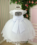 Vestido Menina Bonita Cibele Branco