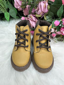 Bota/Coturno Masculina Nilqi Mostarda