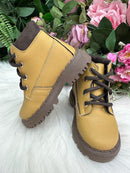Bota/Coturno Masculina Nilqi Mostarda