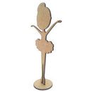 KIT C/ 6 BAILARINAS MDF DE MESA Tam: 12x20cm COD:KBLRN007
