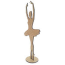 Bailarina mdf de mesa corte laser Tam: 12x26cm COD:BLRN002