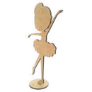 Bailarina mdf de mesa corte laser Tam: 13x20cm COD:BLRN009