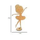 Bailarina mdf de mesa corte laser Tam: 13x20cm COD:BLRN009