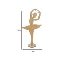 Bailarina mdf de mesa corte laser Tam: 14x26cm COD:BLRN004