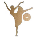 KIT C/ 6 BAILARINAS MDF DE MESA Tam: 22x26cm COD:KBLRN005