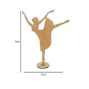 Bailarina mdf de mesa corte laser Tam: 22x26cm COD:BLRN005