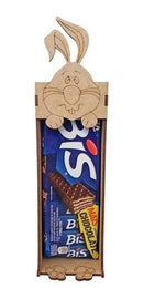 Kit com 6 Caixas Mdf Para Bis Coelho Feliz Páscoa