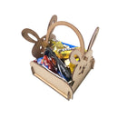 Kit com 6 cestas mdf com alça 12Lx14Cx15A cm KITPASC032