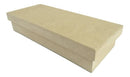 Kit com 12 Caixas Mdf Com Tampa Para Bis Tam: 20l X 7c X 4a Cm