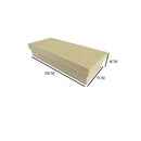 Kit com 12 Caixas Mdf Com Tampa Para Bis Tam: 20l X 7c X 4a Cm