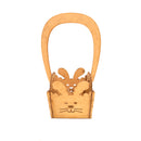 Cesta mdf com alça coelho Páscoa 15Lx15Cx36A cm PASC031
