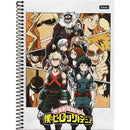 Caderno - 1 Matéria - My Hero Academia - 80 Fls - Foroni.