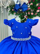 Vestido Ysa Kids Francine Azul Royal