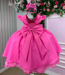 Vestido Ysa Kids Francine Rosa Chiclete