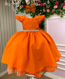 Vestido Ysa Kids Francine Terracota