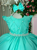 Vestido Ysa Kids Francine Verde Menta