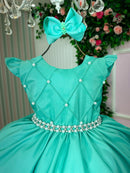 Vestido Ysa Kids Francine Verde Menta