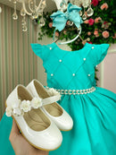 Vestido Ysa Kids Francine Verde Tiffany