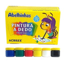 Pintura A Dedo - 15ml - C/6 Und - Acrilex