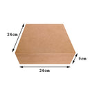 Kit com 3 Caixas mdf para 1 baby chandon e 2 taças cod:KITCX011-7 Tam:24x24x9cm