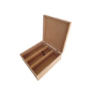 Caixa mdf para 1 baby chandon e 2 taças cod:CX011-7 Tam:24x24x9cm